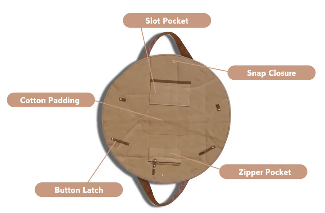 Premium Structured Collapsible Tote